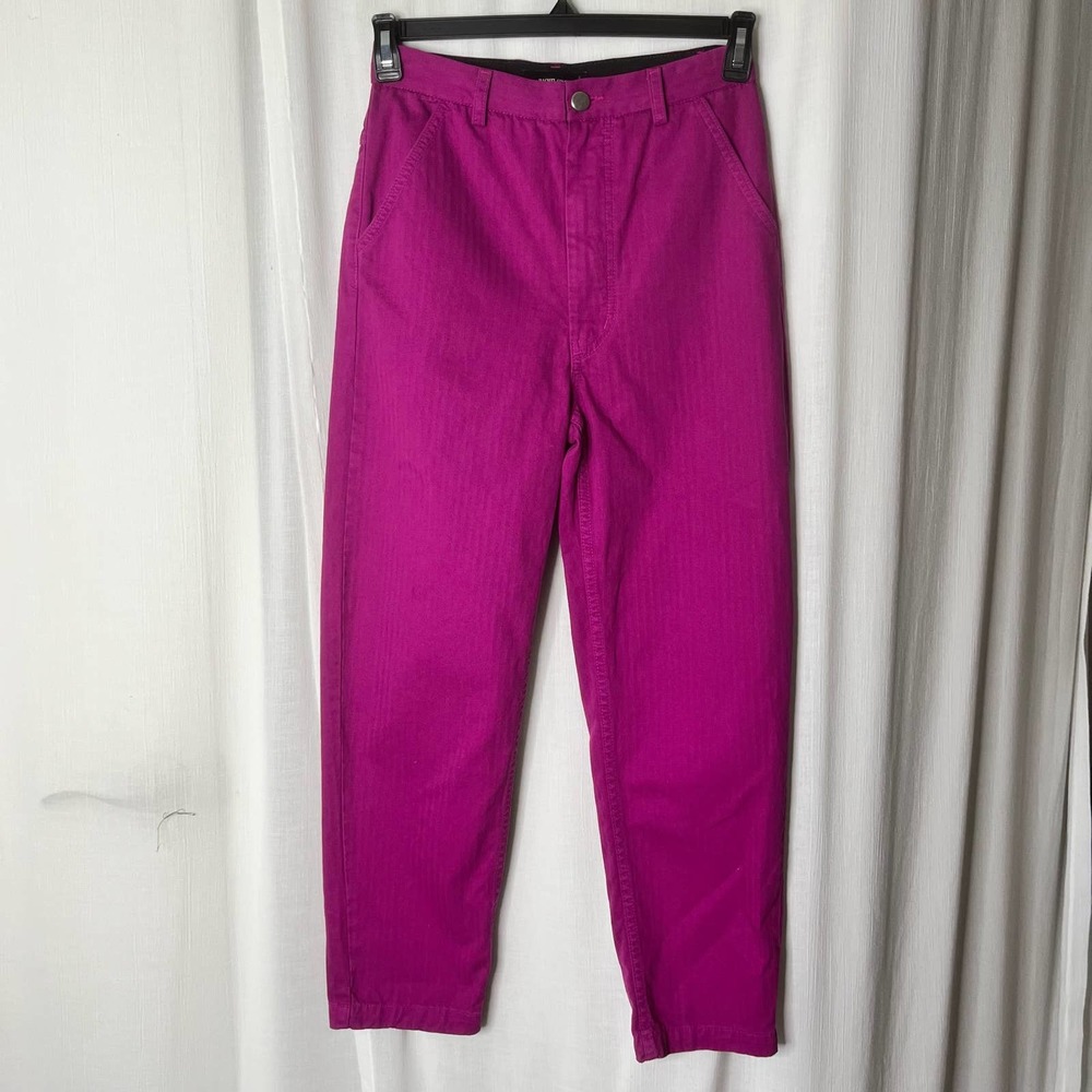 Rachel Comey Magenta Straight Leg Pants